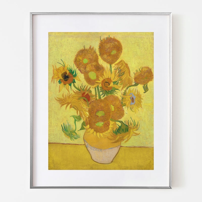 ボクらのアート / 12本のひまわり Vase with Twelve Sunflowers
