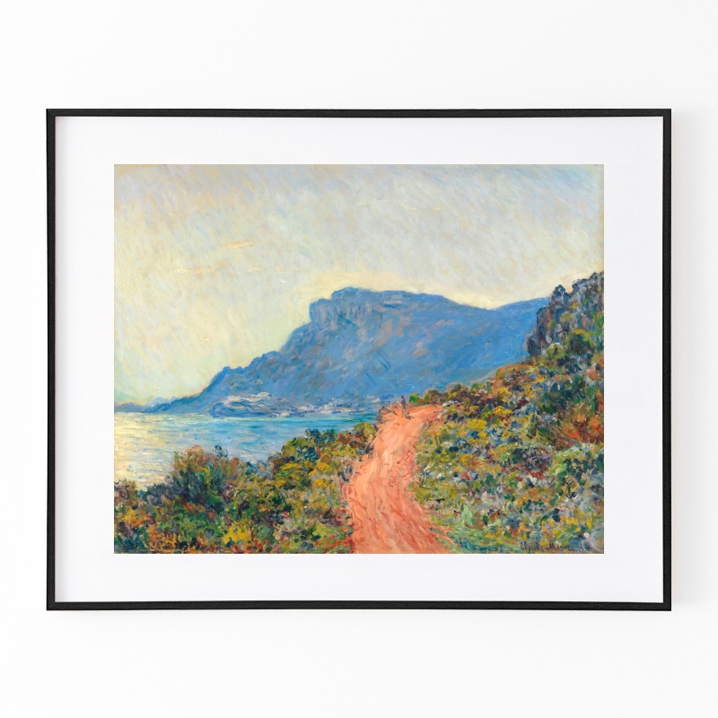 ボクらのアート / モナコ近くの崖道 La Corniche near Monaco