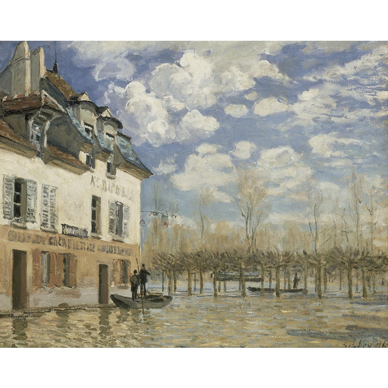 アルフレッド・シスレー、「MORET-SUR-LOING」、海外版超希少レゾネ アルフレッド・シスレー、「MORET-SUR-LOING」、海外版超希少