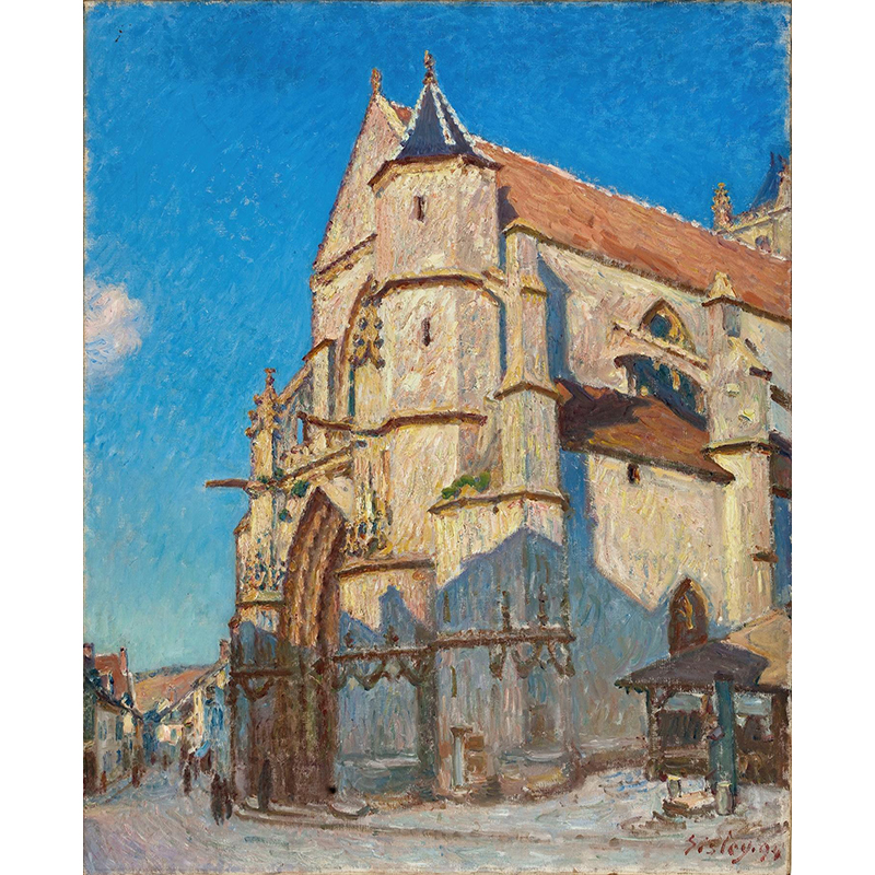 alfred_sisley_l’eglise_de_more