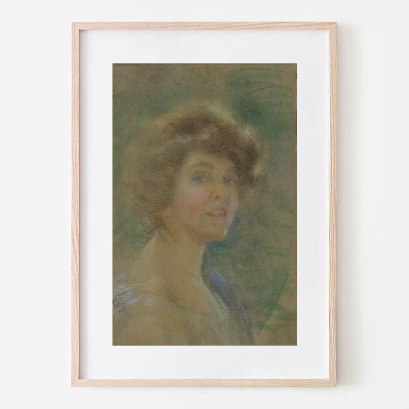 ボクらのアート / Self Portrait (1909) アリス・パイク・バーニー