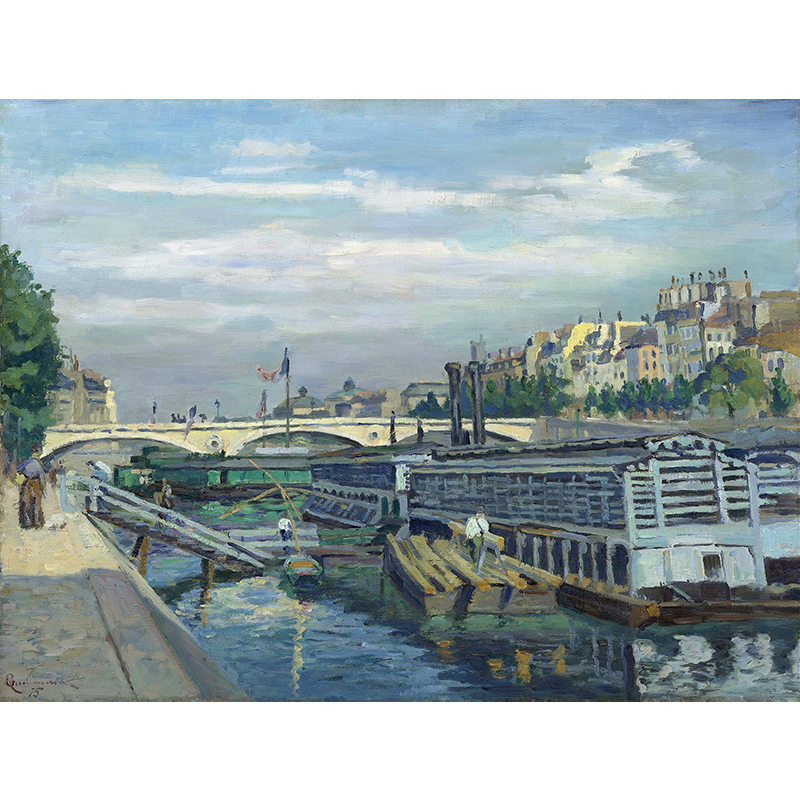 ボクらのアート / View of the Seine, Paris (1871) - アルマン