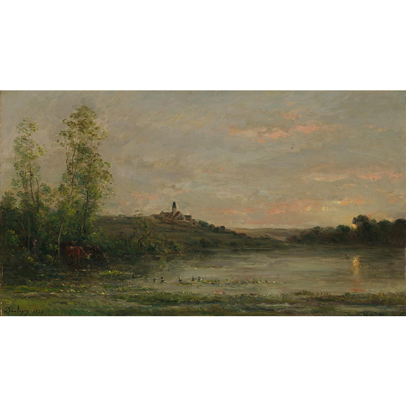 ボクらのアート / The Seine; Morning (1874) - シャルル