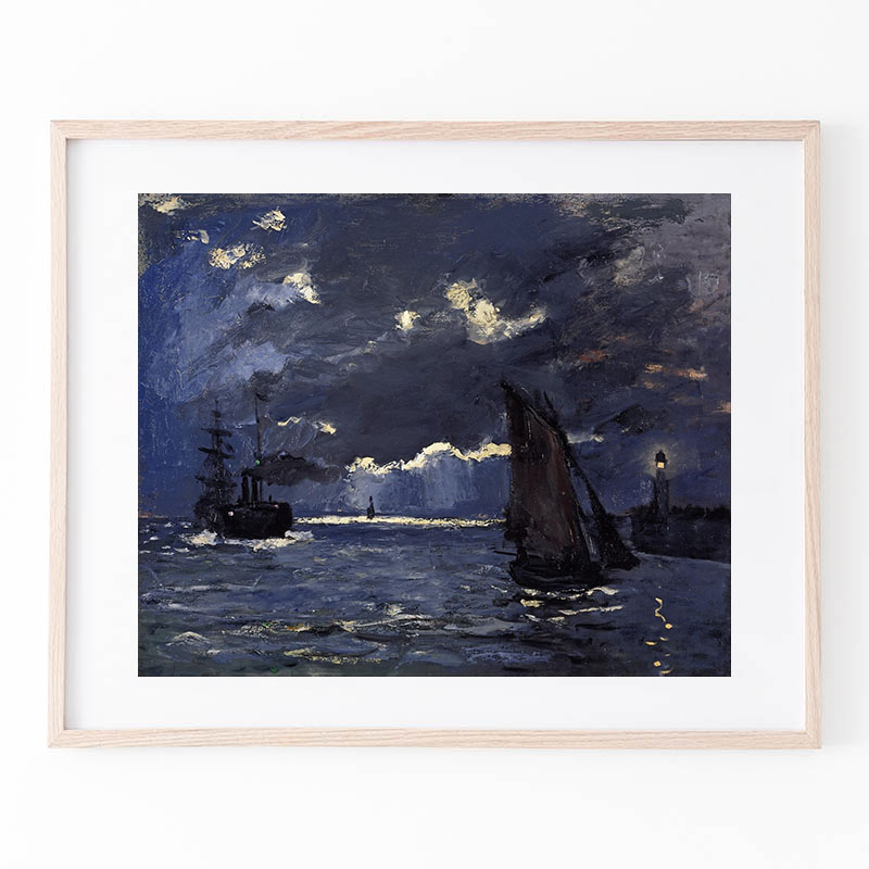 ボクらのアート / The Beach at Sainte-Adresse (1867