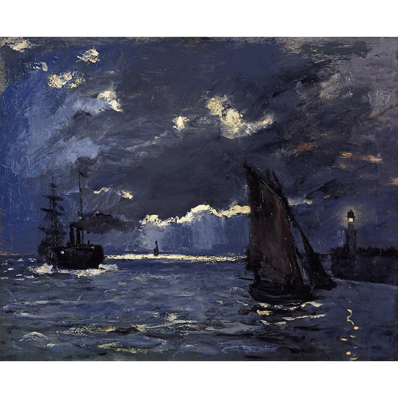 ボクらのアート / The Beach at Sainte-Adresse (1867