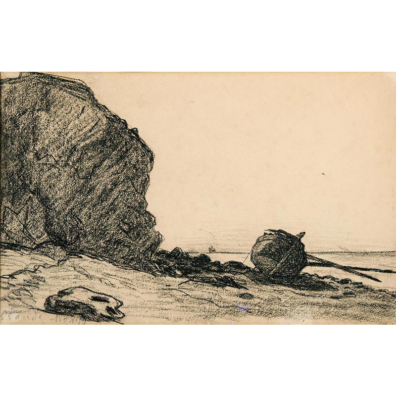 クロード・モネ、LE MATIN AU BORD DE LA MER クロード・モネ、LE MATIN AU BORD DE LA MER 絵画