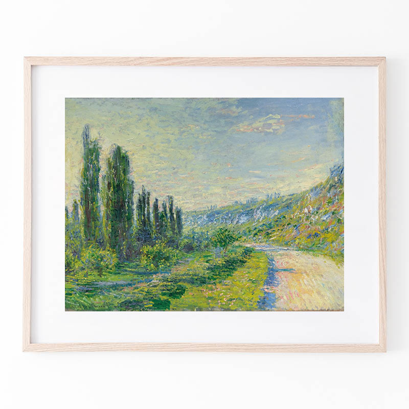 クロード・モネ、「LA BERGE A ARGENTEUIL」 クロード・モネ、「LA BERGE A ARGENTEUIL」