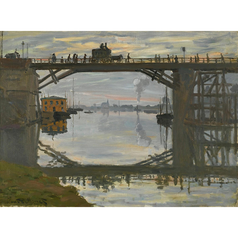 クロード・モネ、「The Japanese Footbridge」、厳選 クロード・モネ、「The Japanese Footbridge」、厳選（印象派