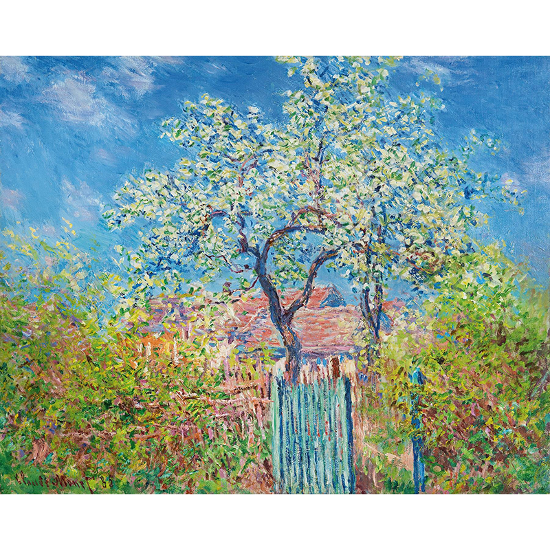 クロード・モネ「Woman with a Parasol-Madame Mone モネ 日傘をさす女性 Monet Woman With A Parasol – Artbar