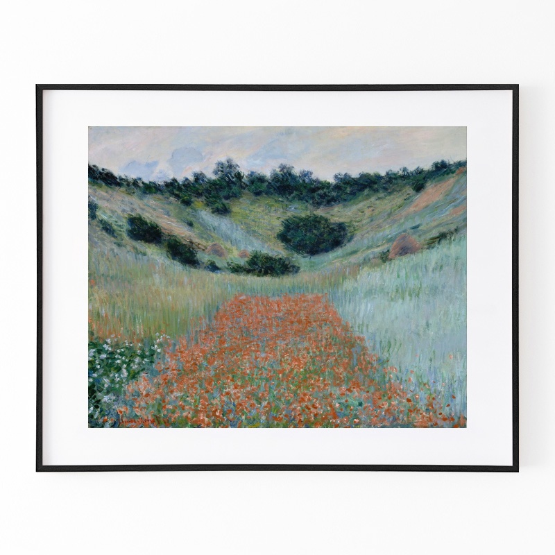 ボクらのアート / Poppy Field in a Hollow near Giverny (1885