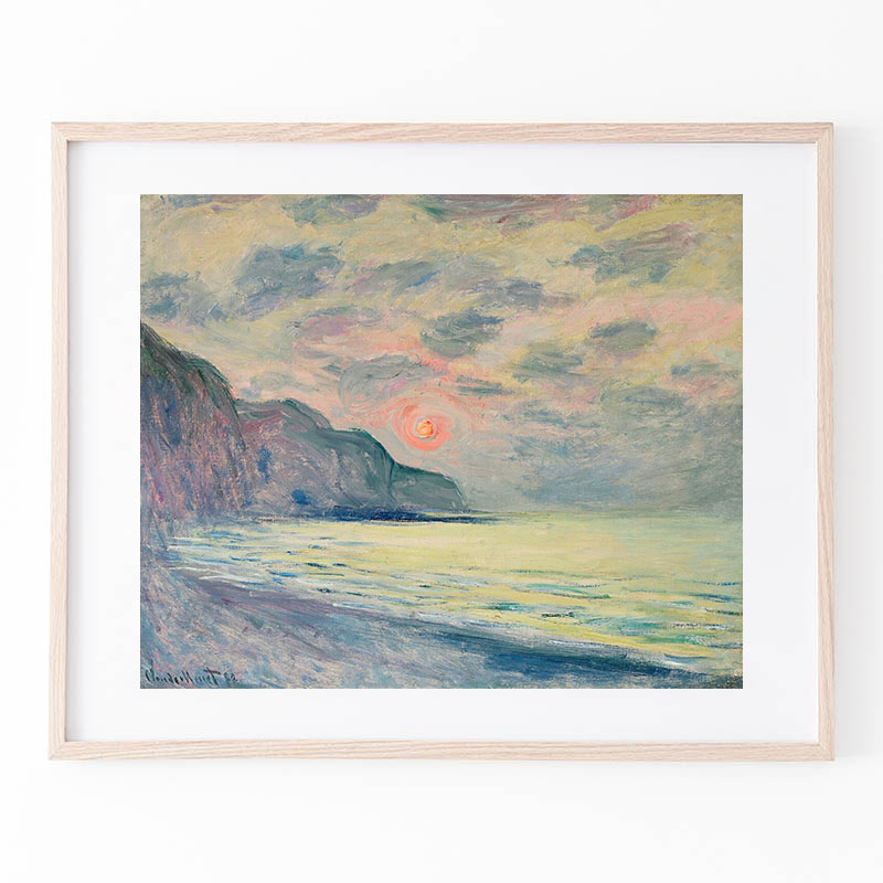 【海外配送可】【送料無料】 claude_monet_soleil_couchant_t 絵画
