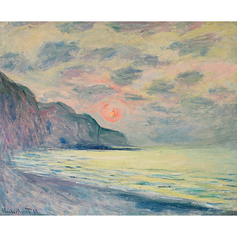クロードモネ、ビーチアットセントあどれす The Sea at Saint-Adresse, 1868 - Claude Monet - WikiArt.org