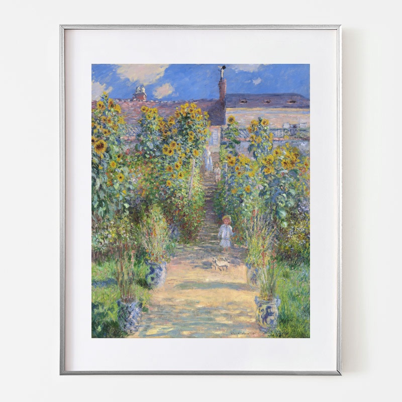 クロード・モネ、The Artist's Garden at Vetheuil ボクらのアート / The Artist's Garden at Vétheuil (1881