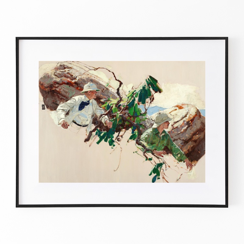 林望　原画　イギリス風景画デッサンとポエムの額縁 林望 原画 イギリス風景画デッサンとポエムの額縁 【公式ショッピング