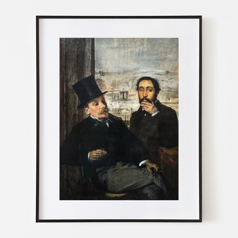 ボクらのアート / Degas and Évariste de Valernes (1860s) - エドガー