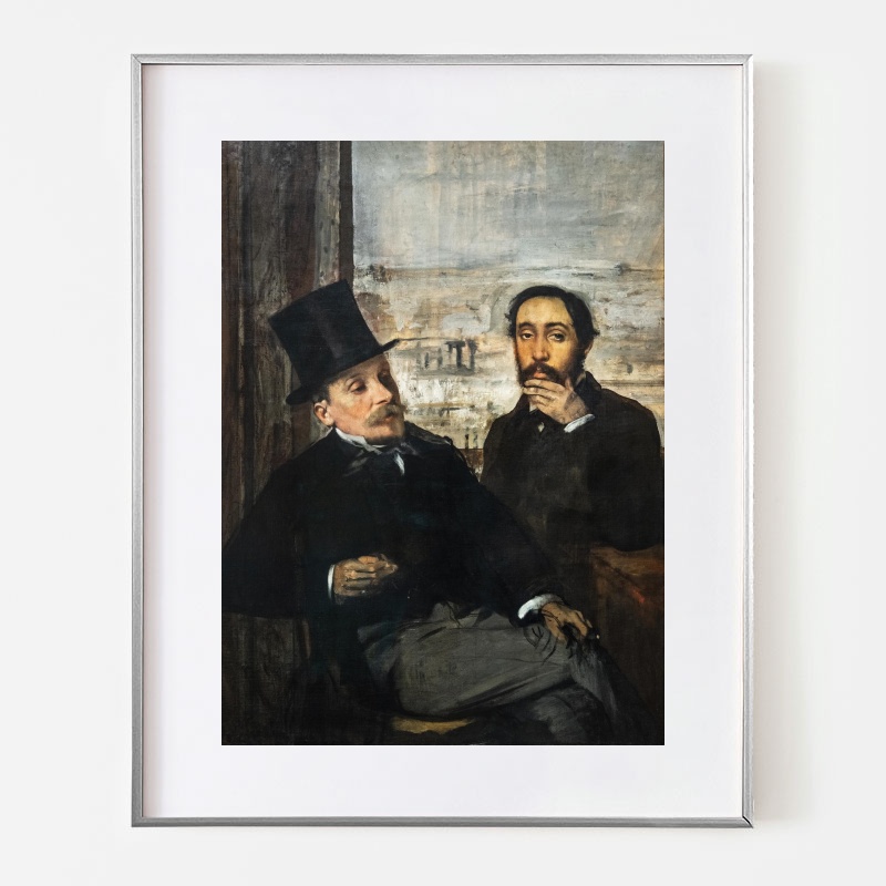 ボクらのアート / Degas and Évariste de Valernes (1860s) - エドガー