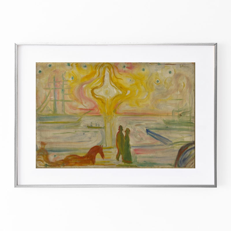 エドワルド・ムンク 風景絵画(印刷)③ 71KbruoBqVL._UF350,350_QL50_.jpg