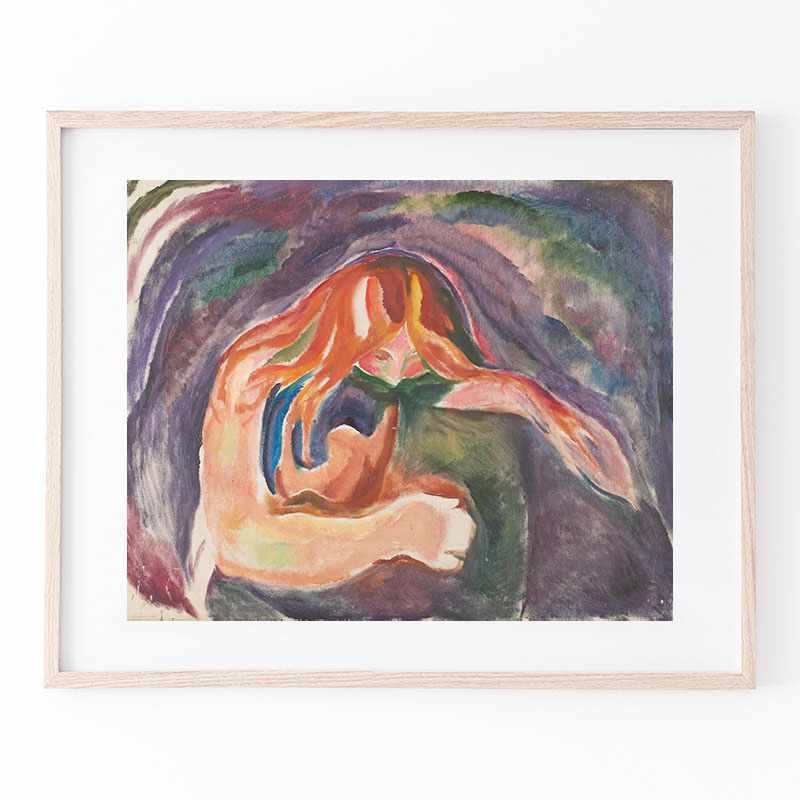 EDVARD MUNCH、エドヴァルド・ムンク、【Vampyr】 EDVARD MUNCH、エドヴァルド・ムンク、【Vampyr】（エドヴァルド