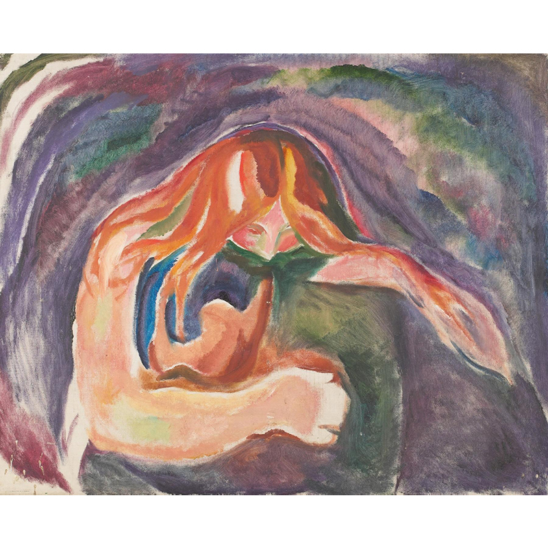 EDVARD MUNCH、エドヴァルド・ムンク、【Vampyr】 ファイル:Edvard Munch - Vampire (1895) - Google Art Project