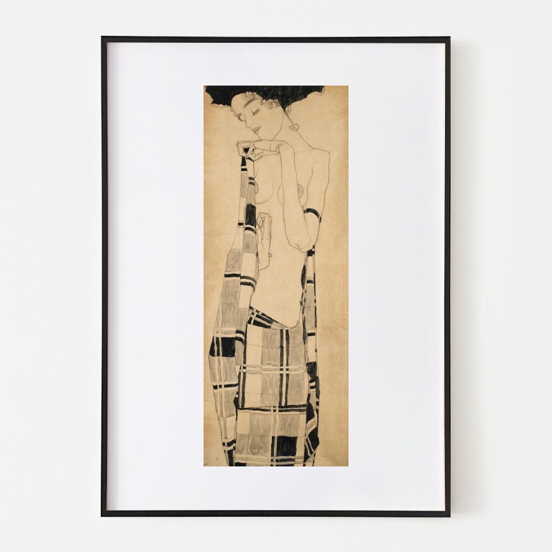 ボクらのアート / Standing Girl (1908-1909) - エゴン・シーレ