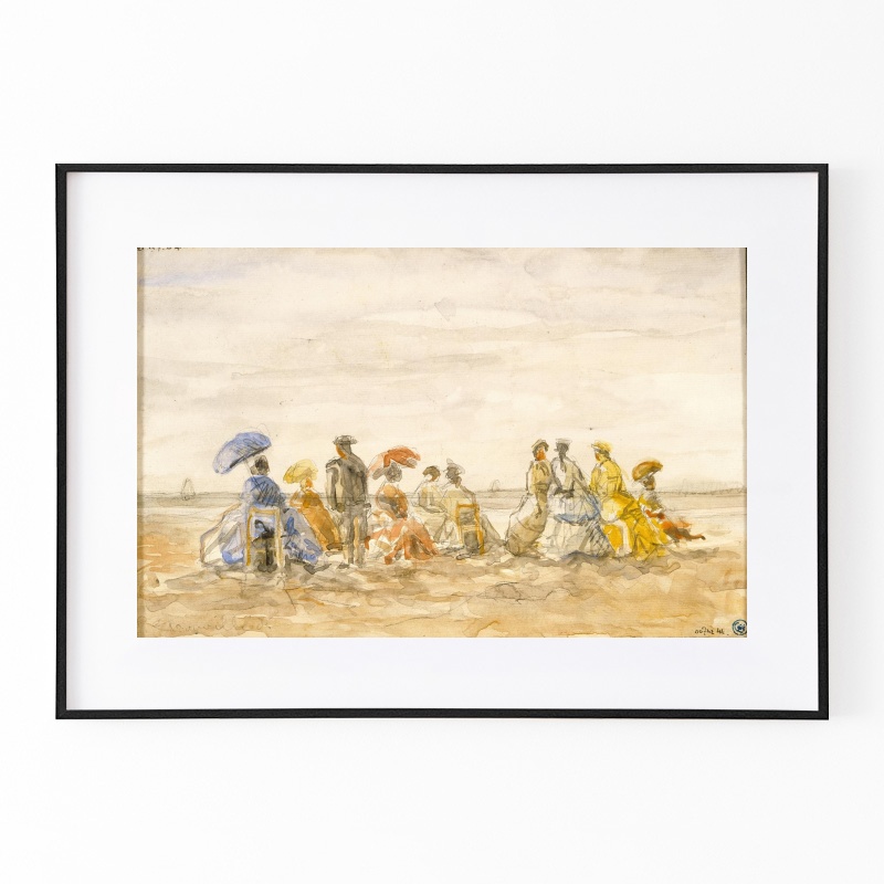 ボクらのアート / Figures on the Beach at Trouville (1885