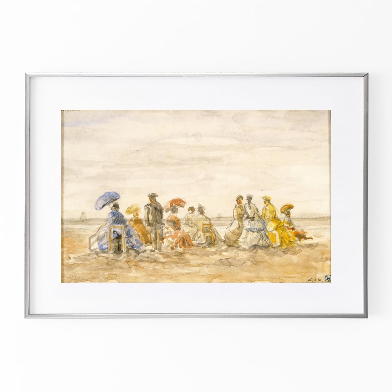ボクらのアート / Figures on the Beach at Trouville (1885
