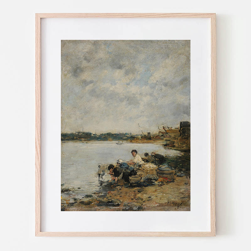 クロード・モネ、LE MATIN AU BORD DE LA MER クロード・モネ、LE MATIN AU BORD DE LA MER