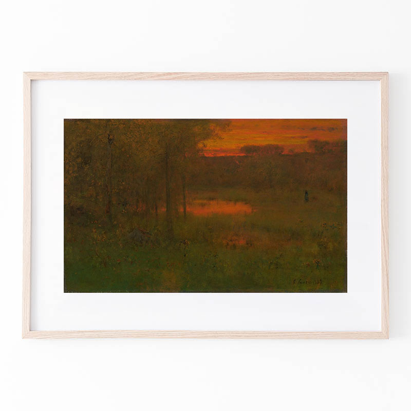 ボクらのアート / Landscape, Sunset (188789) ジョージ・イネス