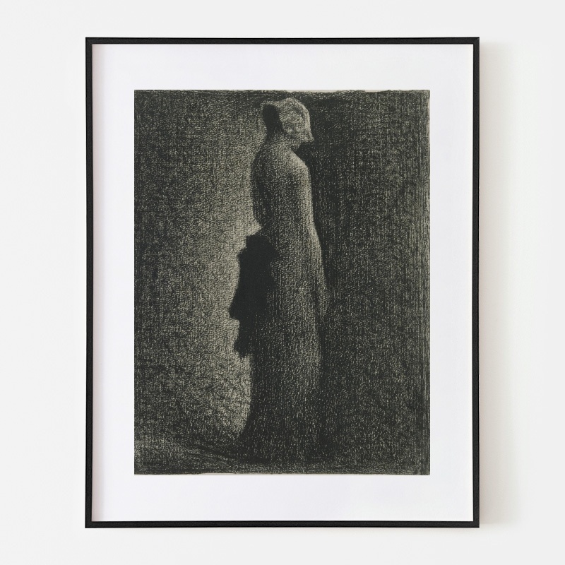 ボクらのアート / The Black Bow (1882) - ジョルジュ・スーラ