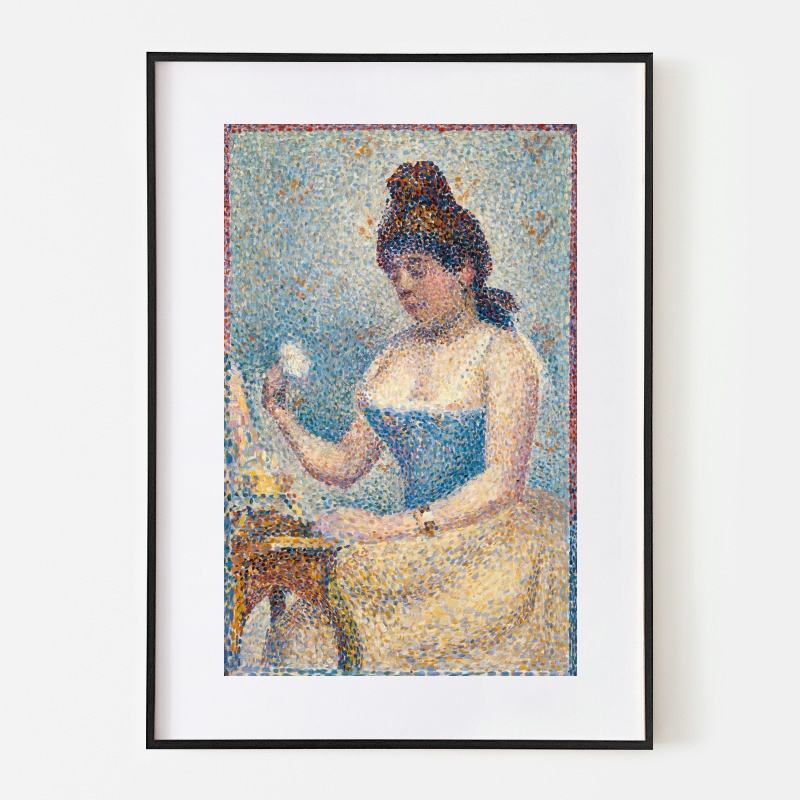 ボクらのアート / Young Woman Powdering Herself (1889) - ジョルジュ