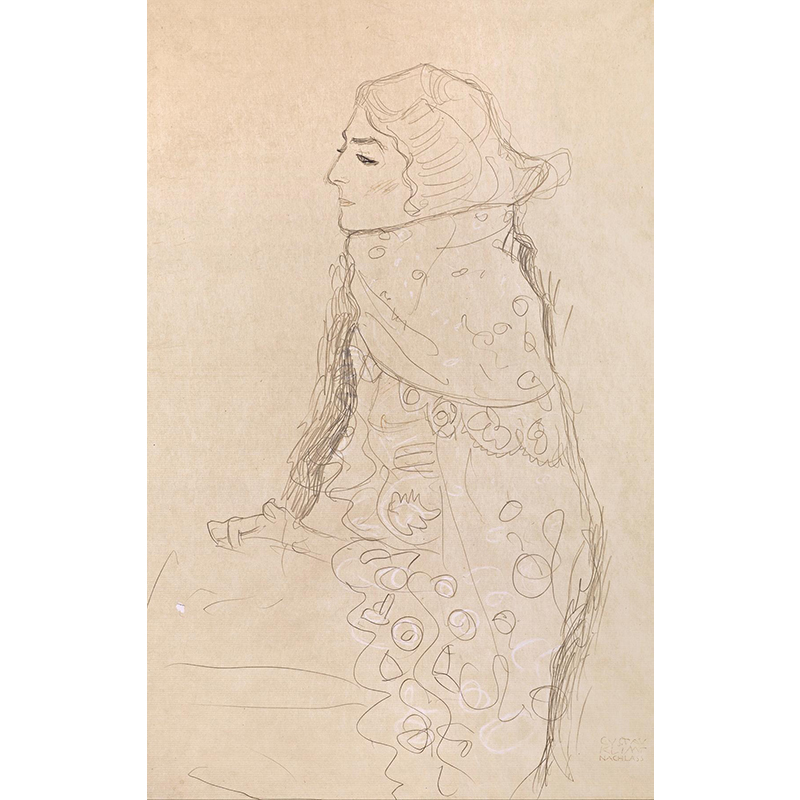 ボクらのアート / Seated Woman (1910) - グスタフ・クリムト