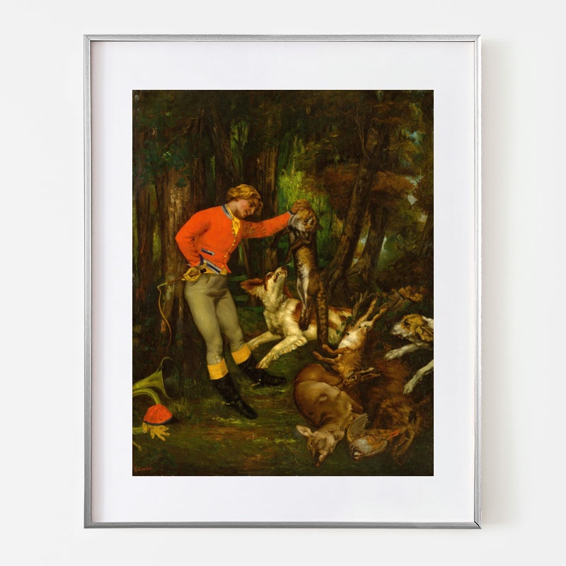 ボクらのアート / After the Hunt (1859) - ギュスターヴ・クールベ