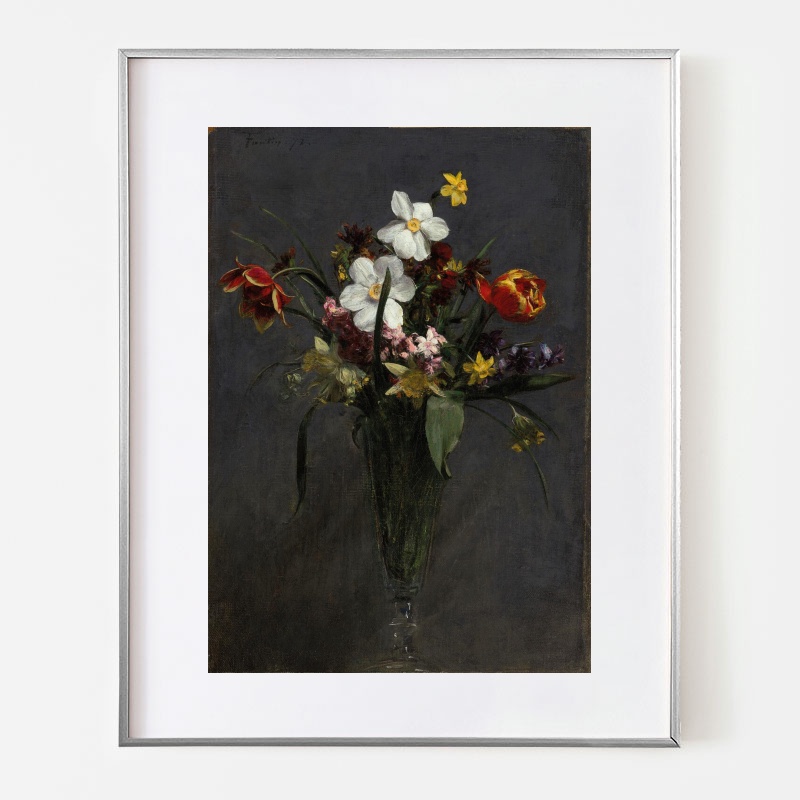 アンリ・ファンタン・ラトゥール ジークフリートとラインの娘達 1876年 版画 アンリ・ファンタン・ラトゥール ジークフリートとラインの娘達 1876年