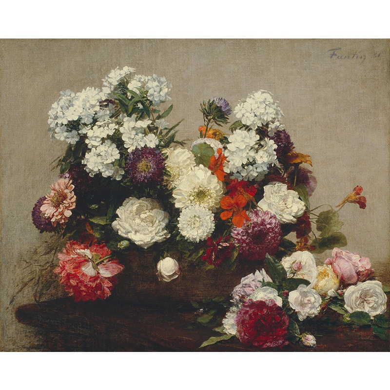 ボクらのアート / Still Life with Flowers (1881) - アンリ
