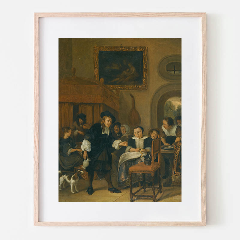 ボクらのアート / The Sick Woman (1663 - c. 1666) - ヤン