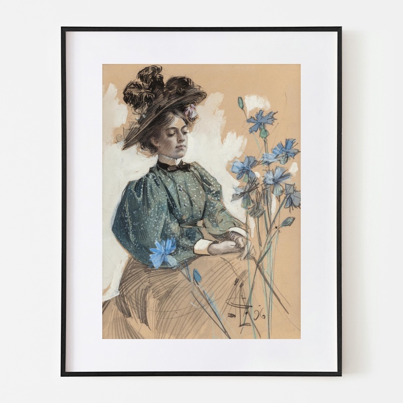 ま*ゆ様 ライラックの奏では‥　　絵画原画 MONDREAR 〜若葉揺らぐ静寂なる一節〜 – SYNC.ART'S