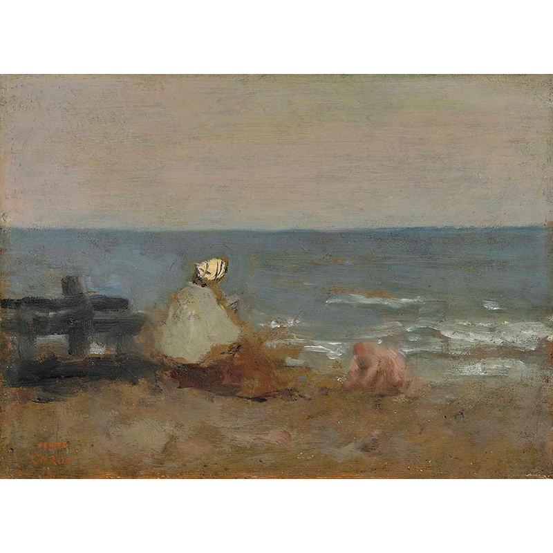 ポール・ゴーギャン、「VACHES AU BORD DE LA MER」 ポール・ゴーギャン、「VACHES AU BORD DE LA MER」
