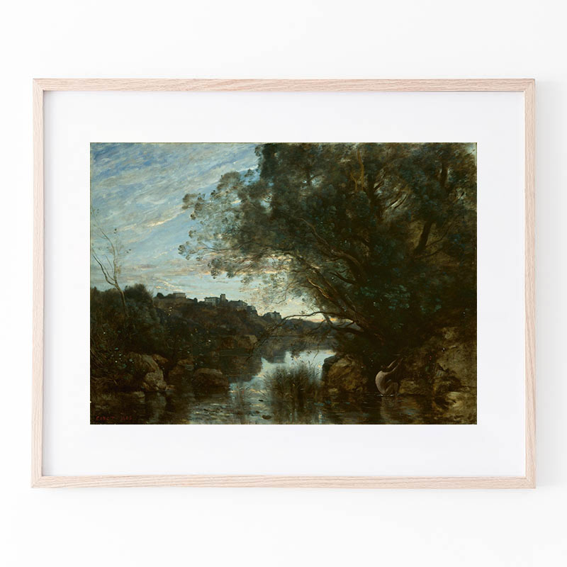 ボクらのアート / Seine and Old Bridge at Limay (1872