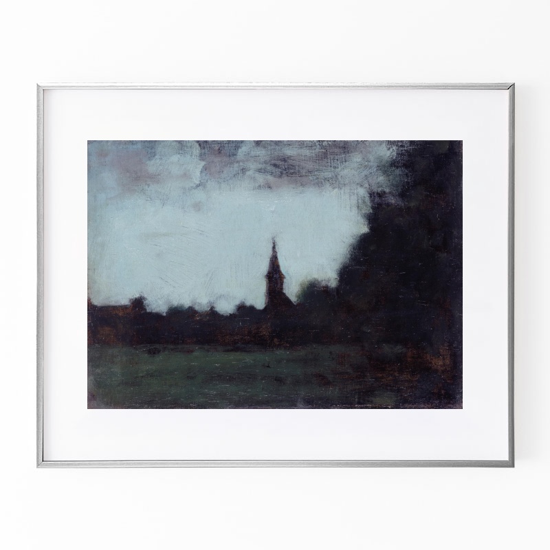 ボクらのアート / Paysage d'Alsace, le clocher de Bernwiller