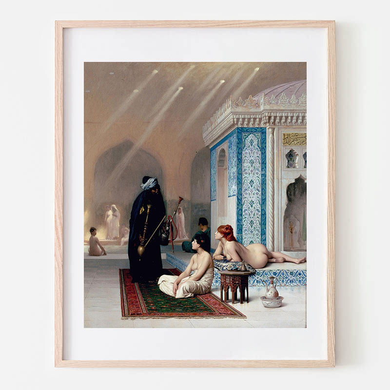 Pool in a Harem 1875 - ジャン レオン・ジェローム