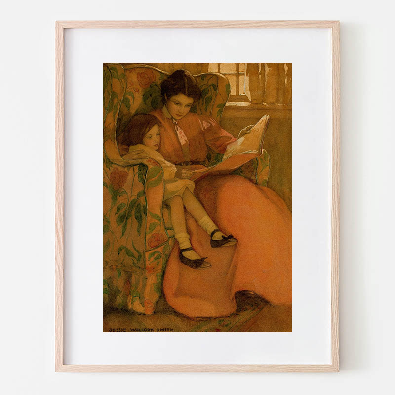 エドワード・ペンフィールド 【フレームサイズ 27×22cm】 ボクらのアート / Edward Penfield, his book (1900