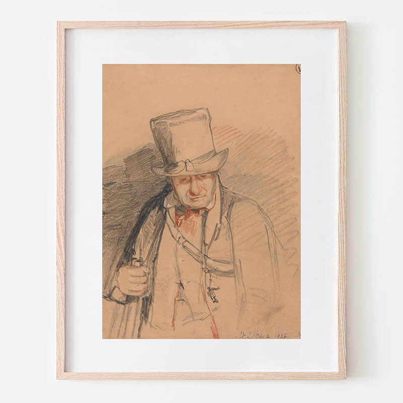 ボクらのアート / A Head Keeper, Windsor Castle (1826) ジョン・フレデリック・ルイス