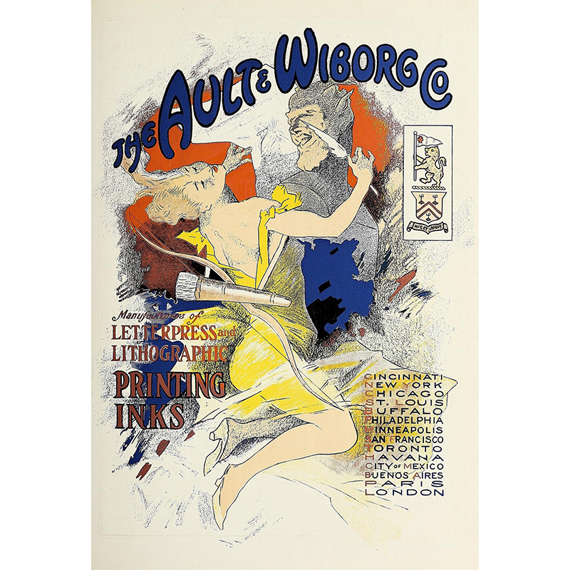 ボクらのアート / Ault and Wiborg, Ad. 087 (1890-1913