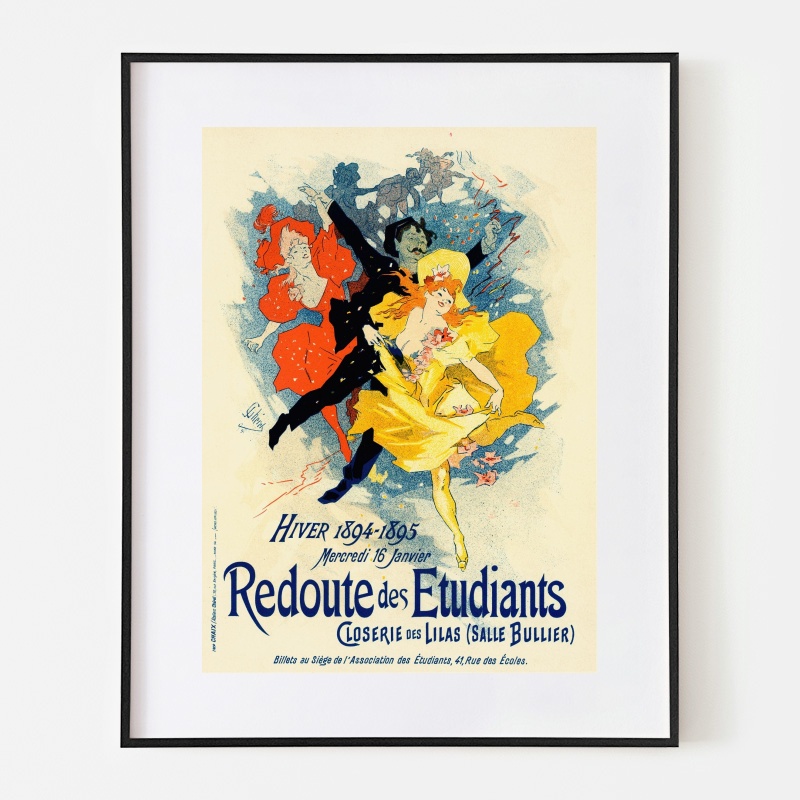 ボクらのアート / Redoute Des Étudiants (1897) - ジュール・シェレ