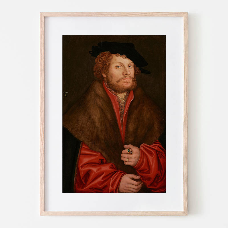 ルーカス・クラナッハ　画集 Lucas Cranach 老いた愚か者元ルーカス・クラナッハ（1472-1553）の絵画、1530