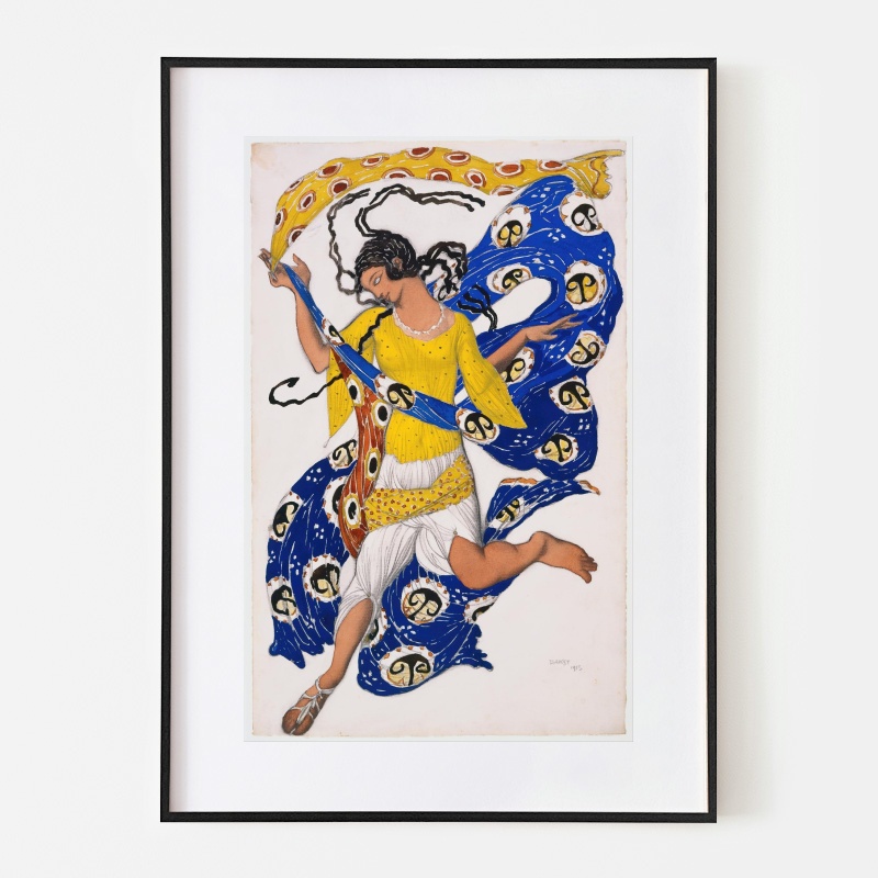 画集　Lev Samoylovich Bakst　レオン・バクスト léon_bakst_the_butterfly_3.jpg