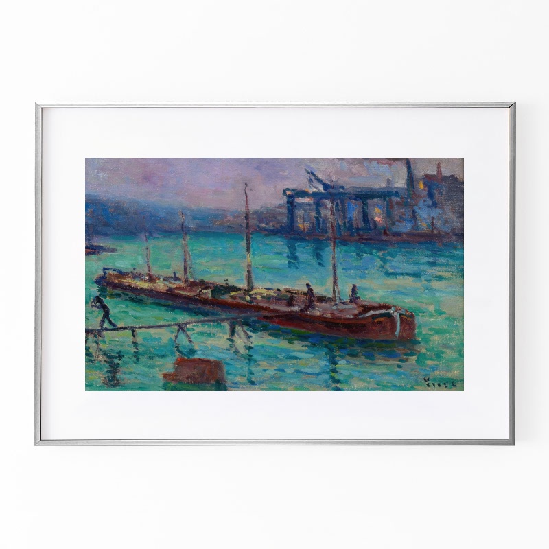 ボクらのアート / Péniche Au Bord De La Seine (1910