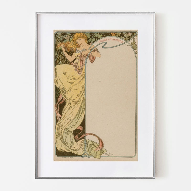 ボクらのアート / Menu Card (1900) - アルフォンス・ミュシャ