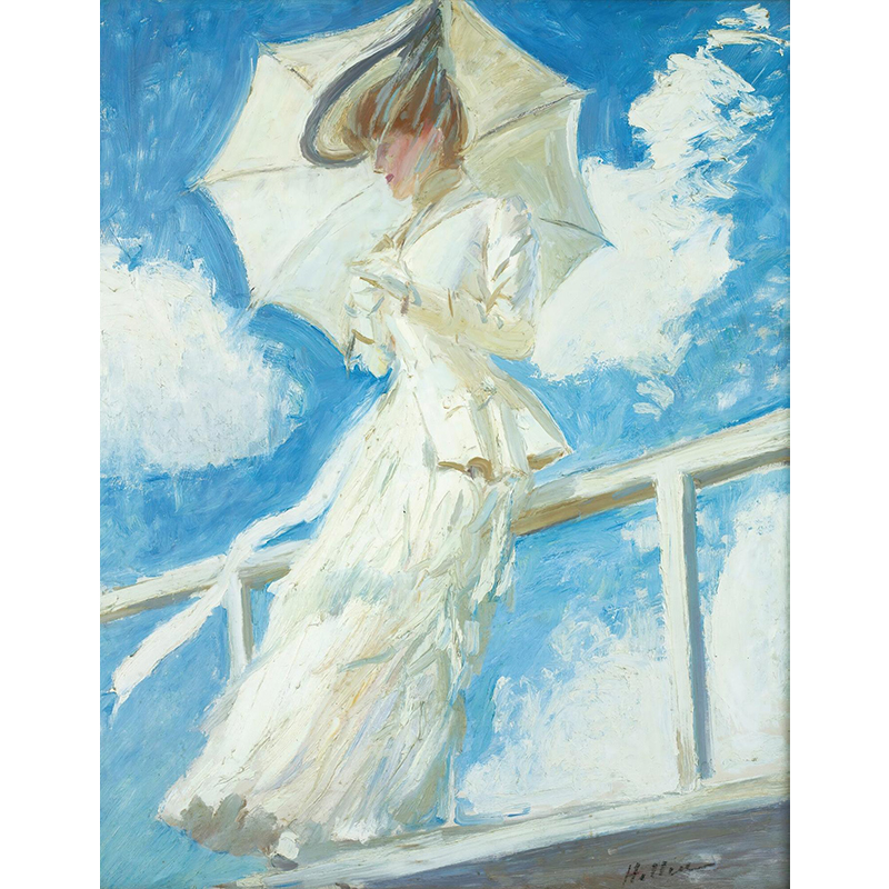 ポール・セザール・エリュー ボクらのアート / Portrait Of Mrs Helleu With An Umbrella