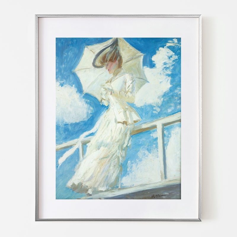 ポール・セザール・エリュー ボクらのアート / Portrait Of Mrs Helleu With An Umbrella